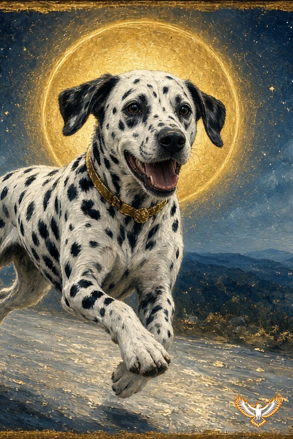 Count Vincent Van Moonbeam the Dalmatian